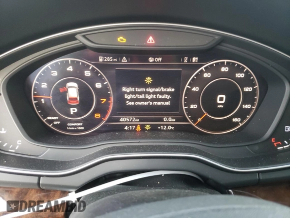 2018 Audi Q5 Premium Plus with VIN WA1BNAFY2J2204165, listed as a Copart auction lot 69651452 with 40,572 mi miles. Bid and sale history available at carsss.com. Image 9.