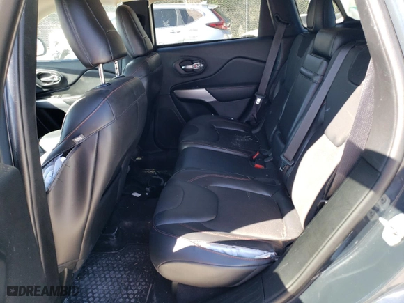 2018 Jeep Cherokee Trailhawk with VIN 1C4PJMBB4JD603240, listed as a Copart auction lot 74218204 with 202,884 mi miles and Salvage Title. Bid and sale history available at carsss.com. Image 11.