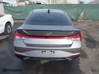 2023 Hyundai Elantra Limited with VIN KMHLP4AGXPU494605, listed as a IAAI auction lot 40786198 with 33,601 mi miles. Bid and sale history available at carsss.com. Image 15.