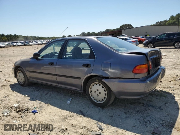 1995 Honda Civic LX z VIN 1HGEG8665SL054389, wystawiony jako Copart lot #70983094 z przebiegiem 195 047 mil mil oraz Szkoda całkowita • Salvage title. Historia ofert i sprzedaży dostępna na DreamBid. Obrazek 2.