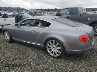 2012 Bentley Continental GT with VIN SCBFR7ZA5CC074511, listed as a Copart auction lot 45402025 with 51,261 mi miles and Salvage Title. Bid and sale history available at DreamBid. Image 2.