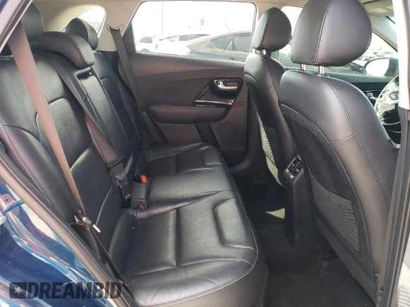 2017 Kia Niro Touring with VIN KNDCE3LC7H5047837, listed as a Copart auction lot 47143315 with 131,866 mi miles and Salvage Title. Bid and sale history available at carsss.com. Image 11.