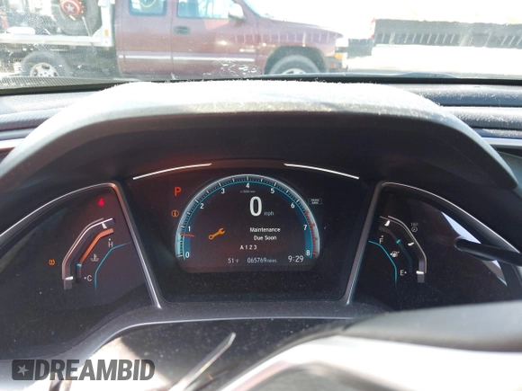 2017 Honda Civic Sedan EX-L with VIN 2HGFC1F70HH633263, listed as a IAAI auction lot 41511642 with 65,769 mi miles. Bid and sale history available at carsss.com. Image 7.