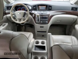 2012 Nissan Quest SL with VIN JN8AE2KPXC9032857, listed as a Copart auction lot 53962625 with 115,093 mi miles and Salvage Title. Bid and sale history available at carsss.com. Image 8.