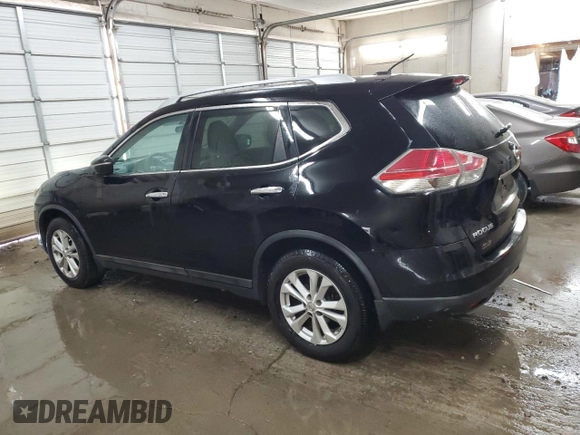 2014 Nissan Rogue SV with VIN 5N1AT2MT3EC838312, listed as a Copart auction lot 54681925 with 137,174 mi miles and Salvage Title. Bid and sale history available at DreamBid. Image 2.