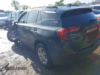 2020 GMC Terrain SLE with VIN 3GKALMEV5LL231351, listed as a IAAI auction lot 42158608 with 13,526 mi miles and . Bid and sale history available at DreamBid. Image 3.