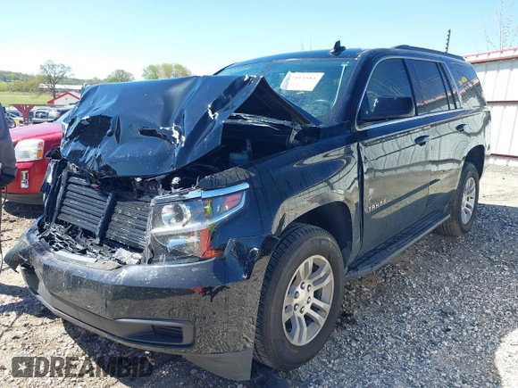 2020 Chevrolet Tahoe LS with VIN 1GNSCAKC6LR293472, listed as a IAAI auction lot 42014584 with 56,549 mi miles and . Bid and sale history available at DreamBid. Image 17.