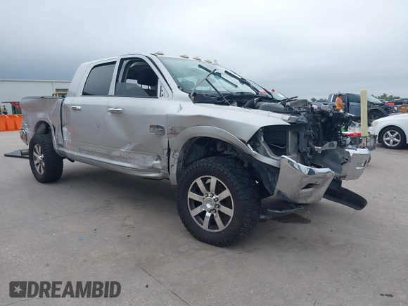 2013 Ram 2500 Longhorn with VIN 3C6UR5PL3DG542920, listed as a IAAI auction lot 42298466 with Not provided miles and . Bid and sale history available at DreamBid. Image 1.