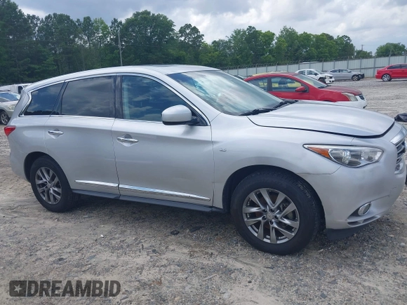 2014 Infiniti QX60 with VIN 5N1AL0MM4EC515710, listed as a IAAI auction lot 42545827 with 209,408 mi miles and . Bid and sale history available at DreamBid. Image 13.