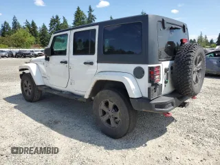 2014 Jeep Wrangler Unlimited Sahara z VIN 1C4BJWEG8EL188271, wystawiony jako Copart lot #59972535 z przebiegiem 130 314 mil mil oraz Szkoda całkowita • Salvage title. Historia ofert i sprzedaży dostępna na DreamBid. Obrazek 2.