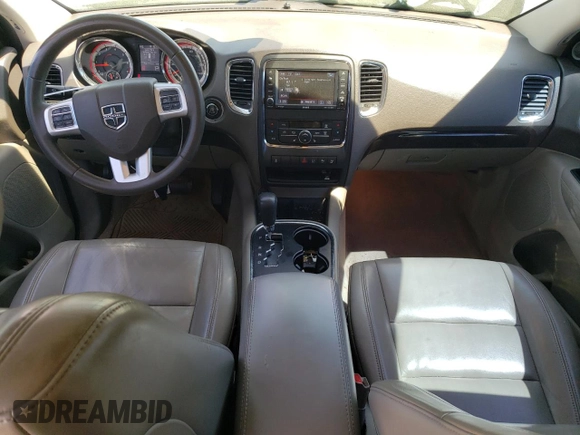 2013 Dodge Durango Crew with VIN 1C4RDHDG4DC698800, listed as a Copart auction lot 51002525 with 156,774 mi miles and Salvage Title. Bid and sale history available at carsss.com. Image 8.