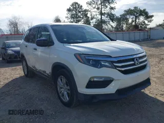 2016 Honda Pilot LX with VIN 5FNYF5H16GB033964, listed as a IAAI auction lot 41607930 with 168,137 mi miles and . Bid and sale history available at DreamBid. Image 1.