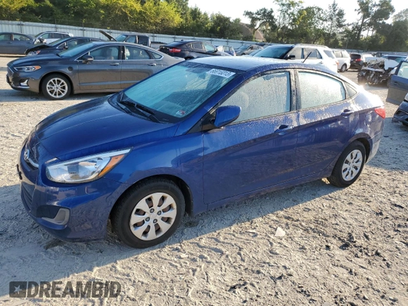 2015 Hyundai Accent GLS with VIN KMHCT4AE6FU801065, listed as a Copart auction lot 66916013 with 88,798 mi miles. Bid and sale history available at carsss.com. Image 1.