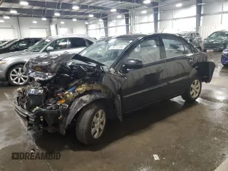 2010 Kia Rio LX with VIN KNADH4A39A6614860, listed as a Copart auction lot 75611164 with 53,722 mi miles and Non Repairable. Bid and sale history available at carsss.com. Image 1.