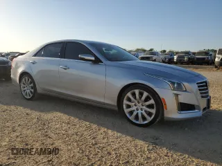 2018 Cadillac CTS Luxury RWD with VIN 1G6AR5SX3J0183058, listed as a Copart auction lot 52243315 with 46,789 mi miles and Clean title. Bid and sale history available at DreamBid. Image 4.
