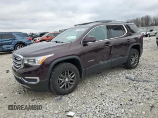 2017 GMC Acadia SLT with VIN 1GKKNMLS4HZ184532, listed as a Copart auction lot 51924485 with 123,437 mi miles and Clean Title. Bid and sale history available at carsss.com. Image 1.