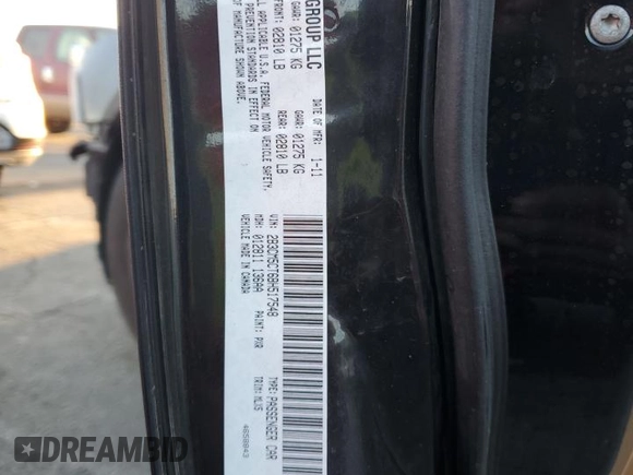 2011 Dodge Charger RT Plus with VIN 2B3CM5CT6BH517548, listed as a Copart auction lot 82219834 with 114,134 mi miles and Salvage Title. Bid and sale history available at carsss.com. Image 12.
