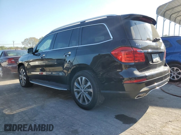 2015 Mercedes-Benz GL-Class GL 450 with VIN 4JGDF6EE3FA497082, listed as a Copart auction lot 68807803 with 113,882 mi miles. Bid and sale history available at carsss.com. Image 2.
