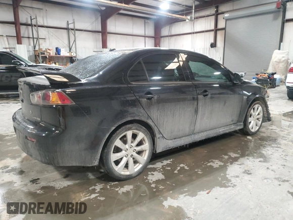 2015 Mitsubishi Lancer GT with VIN JA32U8FW0FU017274, listed as a Copart auction lot 44810495 with 114,102 mi miles and Salvage Title. Bid and sale history available at carsss.com. Image 3.