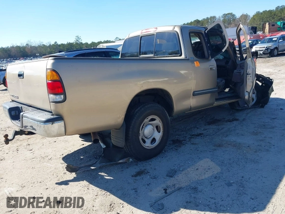 2004 Toyota Tundra SR5 with VIN 5TBRN34114S447624, listed as a IAAI auction lot 41641495 with Not Provided miles and . Bid and sale history available at DreamBid. Image 4.