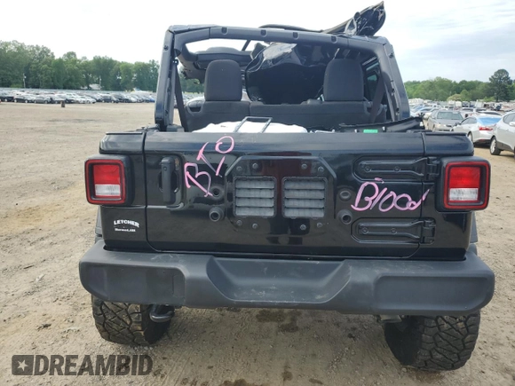 2023 Jeep Wrangler Sport Altitude with VIN 1C4HJXDG5PW549930, listed as a Copart auction lot 53422184 with Not Provided miles and Non Repairable. Bid and sale history available at DreamBid. Image 6.