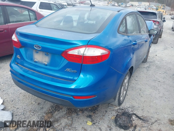 2016 Ford Fiesta SE with VIN 3FADP4BJ2GM173235, listed as a IAAI auction lot 41709945 with 98,007 mi miles. Bid and sale history available at carsss.com. Image 4.