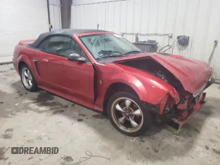 2000 Ford Mustang with VIN 1FAFP4445YF211204, listed as a Copart auction lot 82111424 with 126,748 mi miles and Salvage Title. Bid and sale history available at carsss.com. Image 4.