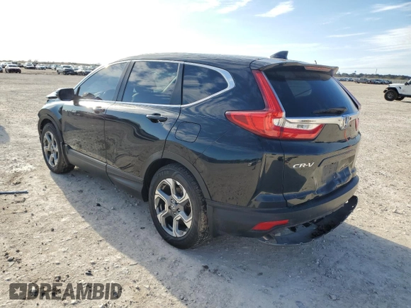 2019 Honda CR-V EX-L with VIN 5J6RW1H89KA013553, listed as a Copart auction lot 88259495 with 129,369 mi miles and Salvage Title. Bid and sale history available at carsss.com. Image 2.