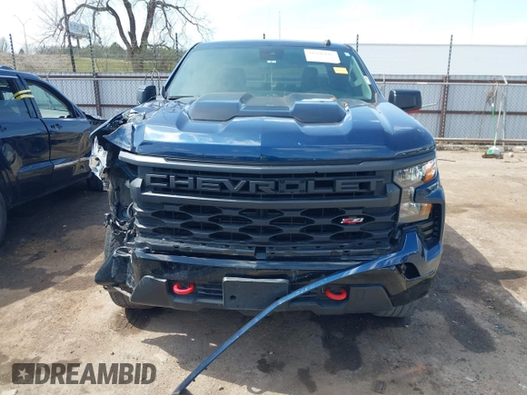 2022 Chevrolet Silverado 1500 Custom Trail Boss with VIN 3GCPDCEK3NG684432, listed as a IAAI auction lot 41896116 with 37,523 mi miles and . Bid and sale history available at DreamBid. Image 12.