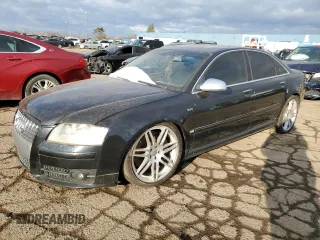 2007 Audi S8 z VIN WAUPN44E27N017549, wystawiony jako Copart lot #82647664 z przebiegiem Nie podano mil oraz Czysty tytuł • Clean title. Historia ofert i sprzedaży dostępna na DreamBid. Obrazek 1.