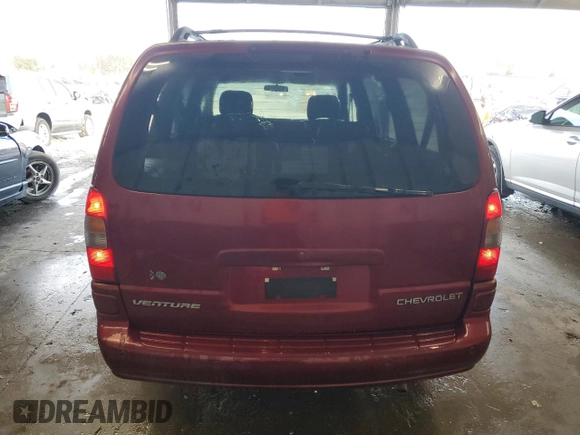 2001 Chevrolet Venture Warner Bros 1SE z VIN 1GNDX13E41D195922, wystawiony jako Copart lot #79113824 z przebiegiem 136 057 mil mil oraz Szkoda całkowita • Salvage title. Historia ofert i sprzedaży dostępna na DreamBid. Obrazek 6.