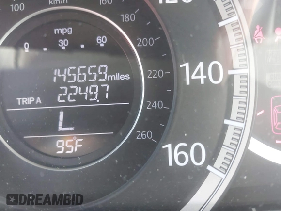 2015 Honda Accord EX-L with VIN 1HGCR2F88FA062178, listed as a IAAI auction lot 42315489 with 145,659 mi miles and . Bid and sale history available at DreamBid. Image 15.