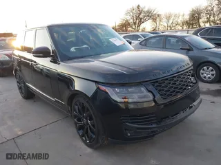 2019 Land Rover Range Rover HSE with VIN SALGS2SV5KA552239, listed as a IAAI auction lot 41304657 with 53,542 mi miles. Bid and sale history available at carsss.com. Image 1.