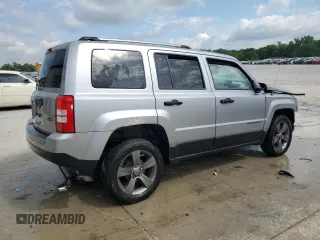 2017 Jeep Patriot Sport SE with VIN 1C4NJPBA7HD212383, listed as a Copart auction lot 58318325 with Not provided miles and Salvage title. Bid and sale history available at DreamBid. Image 3.