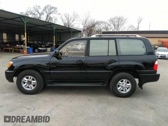 2000 Lexus LX 470 with VIN JT6HT00W8Y0100087, listed as a IAAI auction lot 41762294 with 274,720 mi miles and . Bid and sale history available at carsss.com. Image 12.