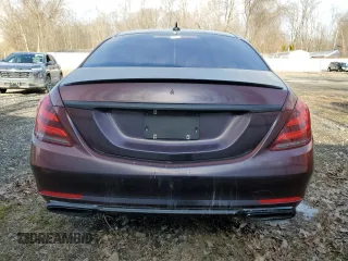 2019 Mercedes-Benz S 560 with VIN WDDUG8GB1KA460161, listed as a Copart auction lot 84056044 with 37,953 mi miles and Salvage Title. Bid and sale history available at DreamBid. Image 6.