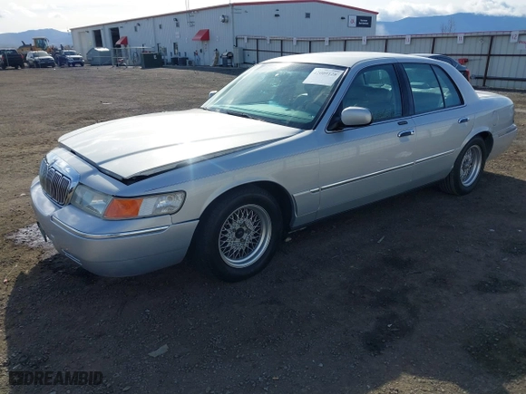 2002 Mercury Grand Marquis LS Premium with VIN 2MEFM75W62X660857, listed as a IAAI auction lot 42009128 with 80,957 mi miles. Bid and sale history available at carsss.com. Image 18.