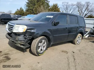 2013 Honda Pilot EX-L with VIN 5FNYF4H7XDB075323, listed as a Copart auction lot 48621455 with 177,401 mi miles and Salvage Title. Bid and sale history available at carsss.com. Image 1.