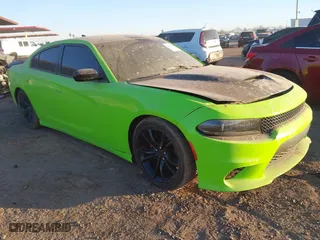 2018 Dodge Charger Daytona with VIN 2C3CDXCT2JH142562, listed as a IAAI auction lot 41650501 with 62,186 mi miles. Bid and sale history available at carsss.com. Image 1.