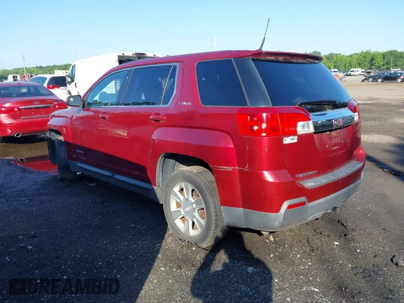 2012 GMC Terrain SLE-1 with VIN 2GKALMEK9C6384938, listed as a IAAI auction lot 42551751 with Not provided miles and . Bid and sale history available at DreamBid. Image 3.
