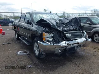 2012 Chevrolet Silverado 1500 LT with VIN 3GCPKSE7XCG245463, listed as a IAAI auction lot 42063469 with 163,142 mi miles and . Bid and sale history available at DreamBid. Image 1.