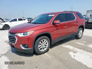 2019 Chevrolet Traverse LT Cloth with VIN 1GNERGKW8KJ250290, listed as a Copart auction lot 57570265 with 97,184 mi miles and Clean title. Bid and sale history available at DreamBid. Image 1.