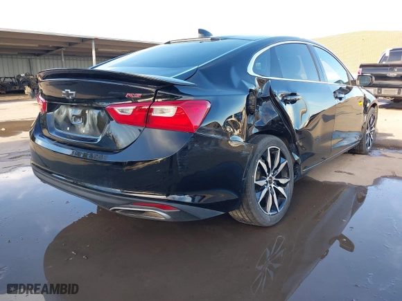 2020 Chevrolet Malibu RS with VIN 1G1ZG5ST8LF043079, listed as a IAAI auction lot 41153694 with 56,272 mi miles. Bid and sale history available at carsss.com. Image 4.
