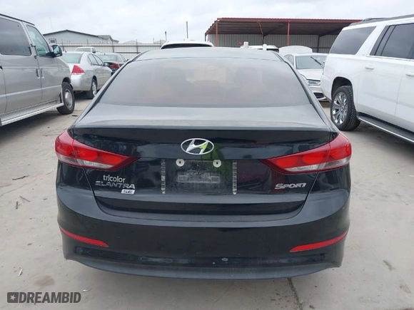 2018 Hyundai Elantra SE with VIN 5NPD74LF8JH354616, listed as a IAAI auction lot 41534783 with 105,181 mi miles. Bid and sale history available at carsss.com. Image 16.