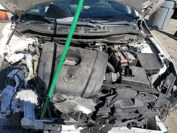 2019 Toyota Yaris Sedan L with VIN 3MYDLBYV9KY518042, listed as a Copart auction lot 45697115 with 104,706 mi miles and Salvage Title. Bid and sale history available at carsss.com. Image 11.