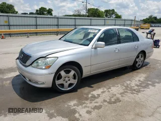 2005 Lexus LS 430 z VIN JTHBN36F955011224, wystawiony jako Copart lot #59298785 z przebiegiem 92 740 mil mil oraz Szkoda całkowita • Salvage title. Historia ofert i sprzedaży dostępna na DreamBid. Obrazek 1.