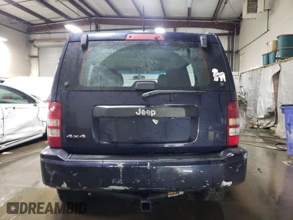 2012 Jeep Liberty Sport Latitude with VIN 1C4PJMAK9CW175674, listed as a Copart auction lot 43762395 with 124,544 mi miles and Salvage Title. Bid and sale history available at carsss.com. Image 6.