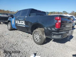 2021 Chevrolet Silverado 1500 Work Truck with VIN 1GCUYAEF0MZ158563, listed as a Copart auction lot 82125294 with 54,103 mi miles and Salvage Title. Bid and sale history available at DreamBid. Image 2.