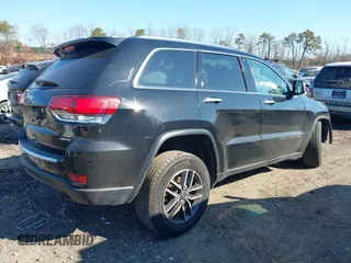 2020 Jeep Grand Cherokee Limited with VIN 1C4RJFBG6LC434606, listed as a IAAI auction lot 41643828 with 65,381 mi miles. Bid and sale history available at carsss.com. Image 4.