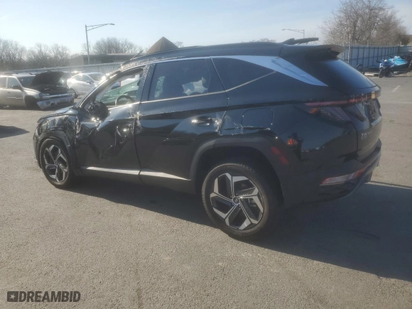 2024 Hyundai Tucson Limited with VIN 5NMJECDE5RH321400, listed as a Copart auction lot 48856415 with 8,792 mi miles and Salvage Title. Bid and sale history available at carsss.com. Image 2.